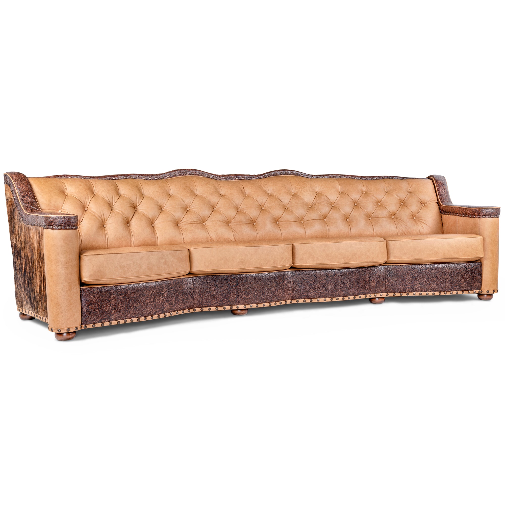 Baron Tufted Back 4 Seat Sofa