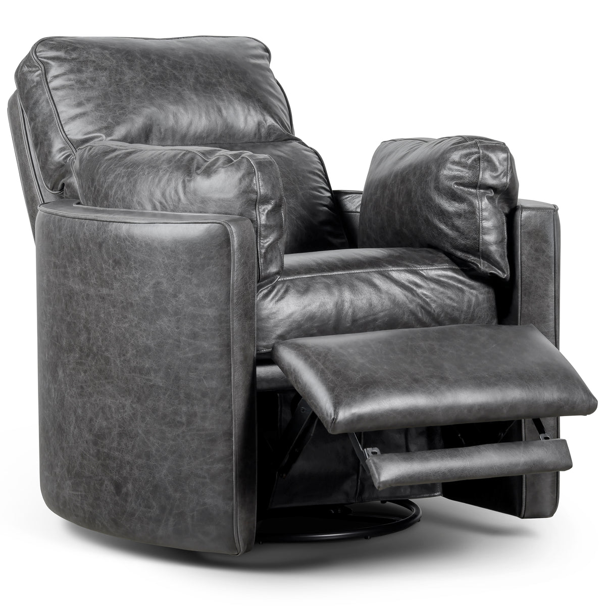 Gray Swivel Chair