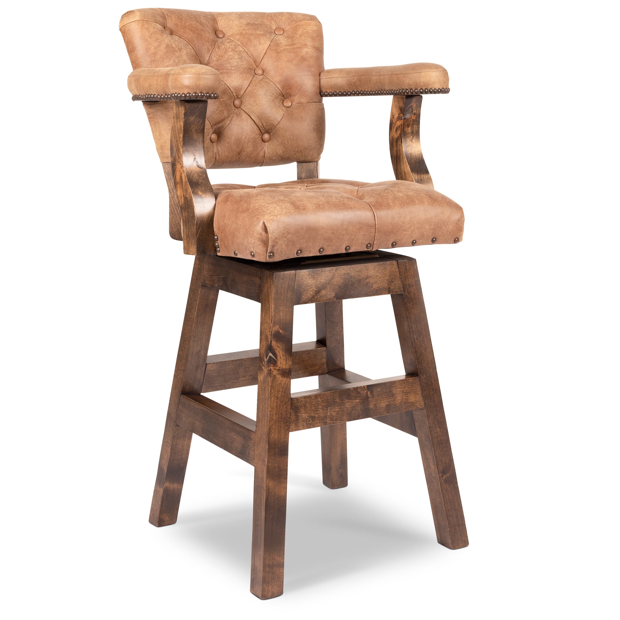 Leather Bar Stool