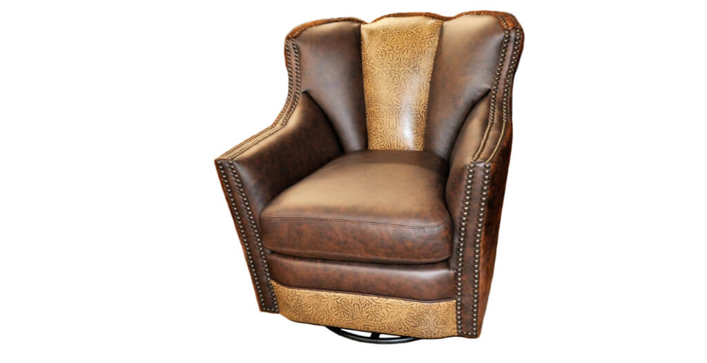 Front View of Puma Chair with Dimensions