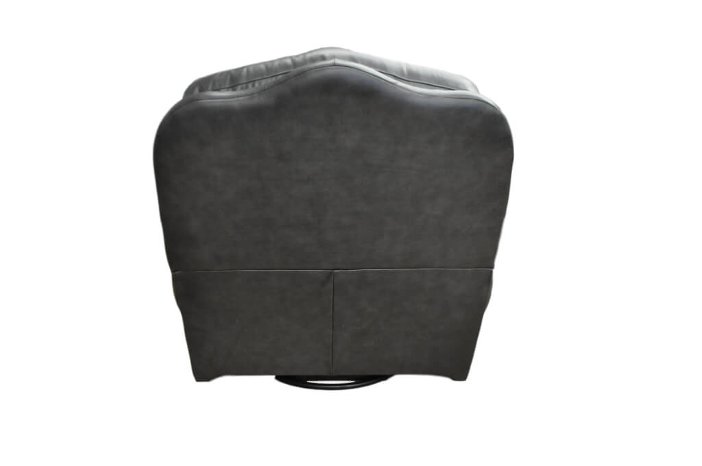 Back View, The Look Glider Swivel, Dimensions