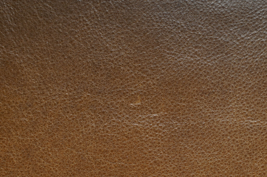 Custom Western Leather Seating, Bison Mahogany